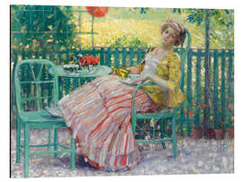 Magnettafel Auf der Terrasse