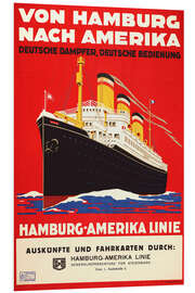 Stampa su PVC Hamburg-America Line