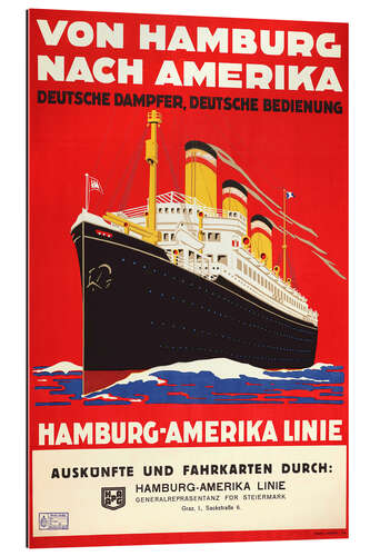 Galleriprint Hamburg-America Line