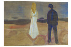 Foam board print Two Humans. The Lonely Ones, 1907