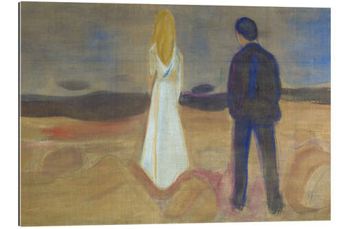 Gallery print Two Humans. The Lonely Ones, 1907