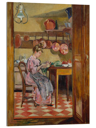 Gallery print Madame Valtat in the kitchen, 1905