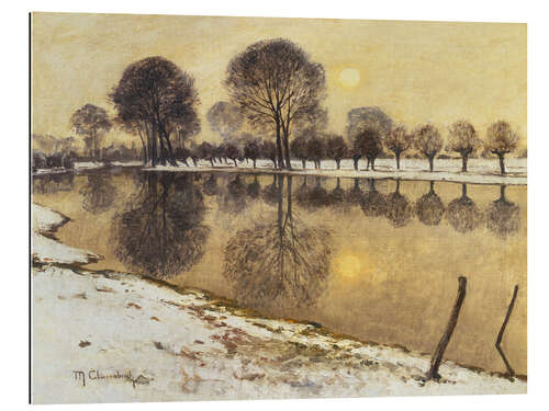 Gallery print Winter sun, Max Clarenbach