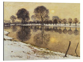 Magnettafel Wintersonne, Max Clarenbach