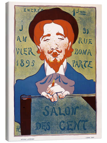 Leinwandbild Salon des Cents, 1895