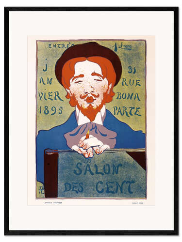 Framed art print Salon des Cents, 1895