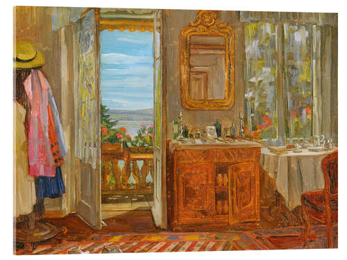 Quadro em acrílico Interior at Lake Starnberg, 1912