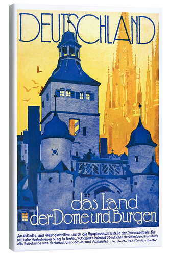 Lienzo Deutschland, the Land of Cathedrals and Castles
