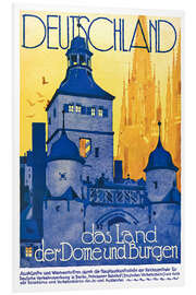 Stampa su PVC Deutschland, the Land of Cathedrals and Castles