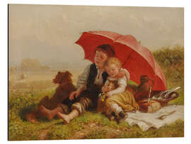 Magnettafel Mittagsruhe, Julius Köckert