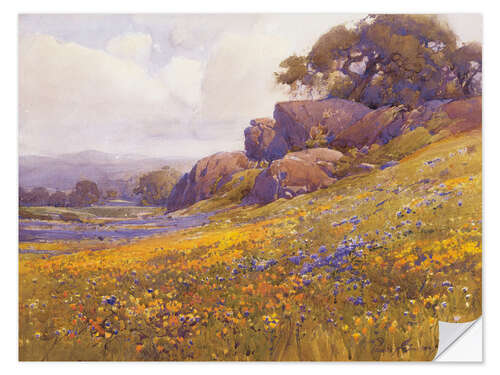 Vinilo para la pared Near Burlingame, California, Percy Gray