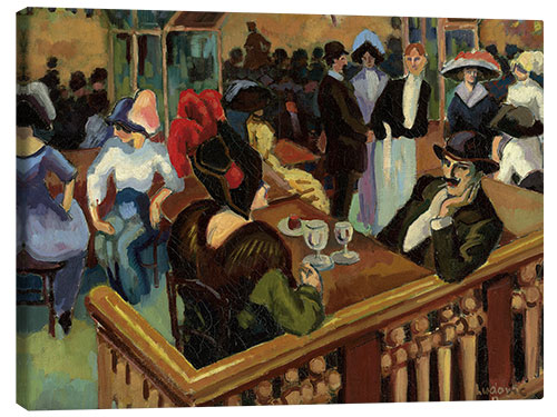 Lerretsbilde Café Parisien "Bal Tabarin"