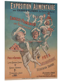 Foam board print Exposition Alimentaire des Champs-Elysées, Emil Levy, 1874