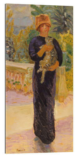 Galleritryk Lady with a cat, 1912