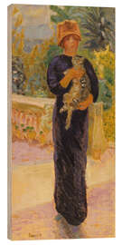 Puutaulu Lady with a cat, 1912
