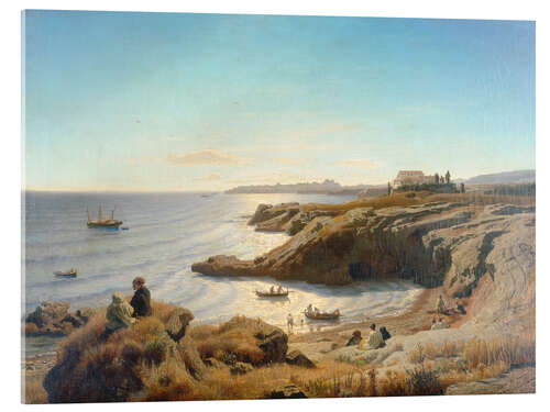 Acrylic print Coast near Syracuse, 1861