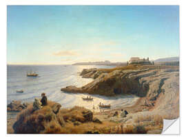 Selvklebende plakat Coast near Syracuse, 1861