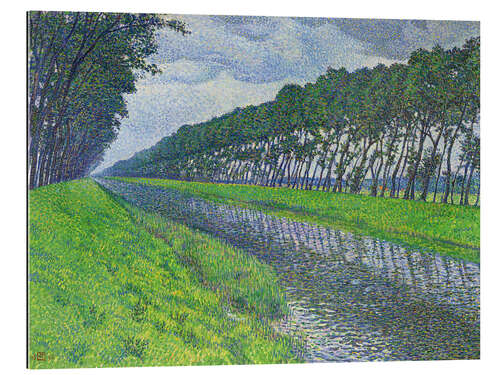 Cuadro de plexi-alu Canal in Flanders, 1894