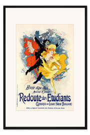 Gerahmter Kunstdruck Redoute des Étudiants, Closerie des Lilas (Salle Bullier).