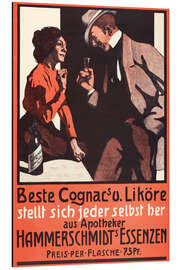 Magnettafel Cognacs und Liköre Hammerschmidts Essenzen