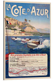 Cuadro de aluminio La Côte d'Azur, France, 1912