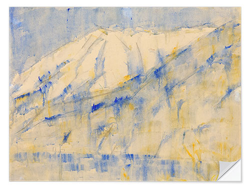 Vinilo para la pared Mountain in the snow near Lugano, 1934