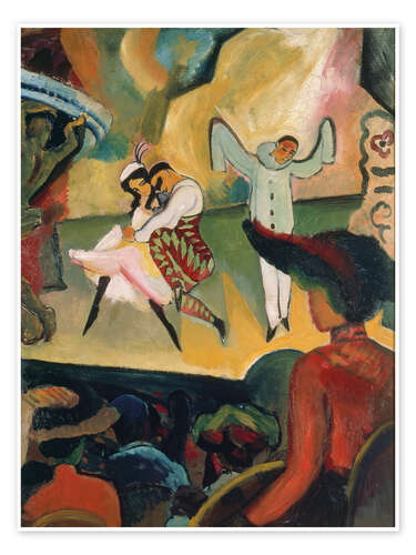 Póster Russian Ballet, 1912