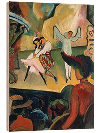 Holzbild Russisches Ballett, 1912