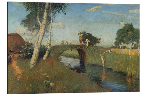 Cuadro de aluminio Summer on the Bog Canal, 1896