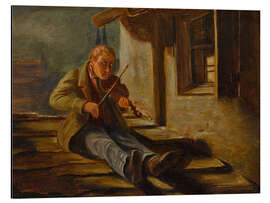 Magnettafel Der gehörnte Dachgeiger