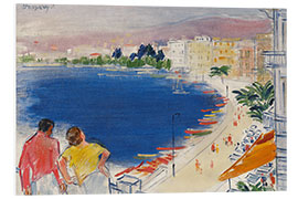 Foam board print Bay of Rapallo, János Vaszary, 1934