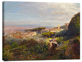 Canvas print Italian Landscape