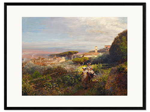 Framed art print Italian Landscape