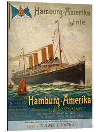 Magnettafel Hamburg-Amerika Linie, 1899