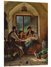 Foam board print Family Happiness, Rudolf Epp