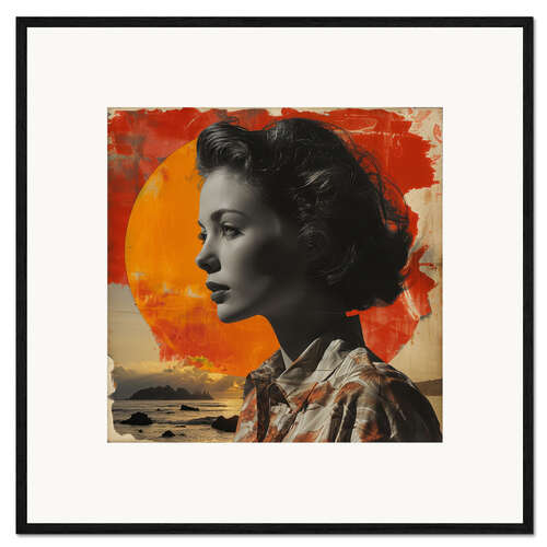 Framed art print Soulful Serenity