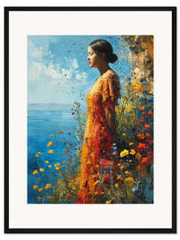 Gerahmter Kunstdruck Sanfte Anziehung