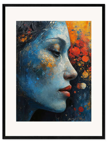 Impression artistique encadrée Tranquil Elegance