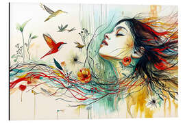 Magnettafel Frei sein