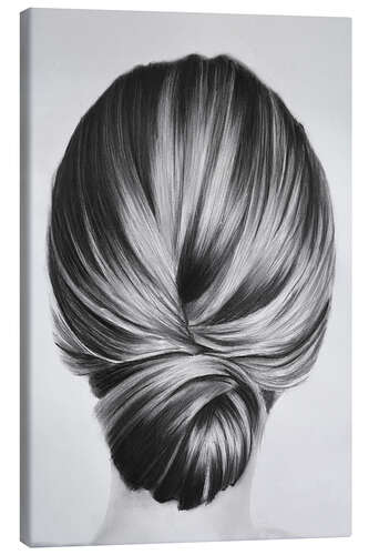 Lærredsbillede Bun Girl