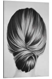 Magnettafel Bun Girl