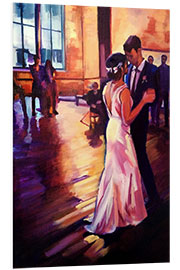 Foam board print First Dance