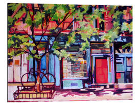 Gallery print Street Scene in Sunlight