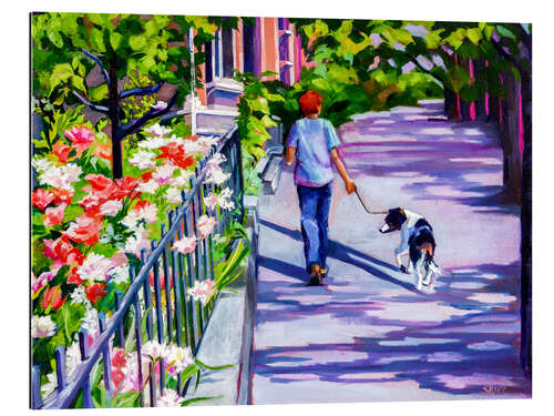 Gallery print Walking the Dog