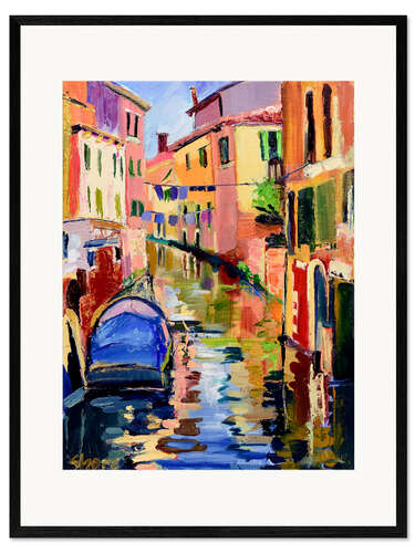 Framed art print Venice Canal
