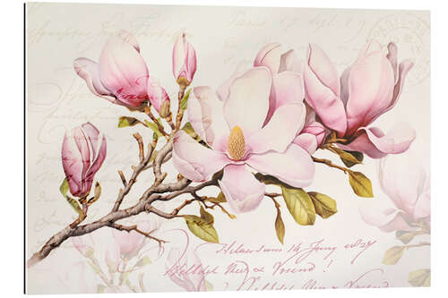 Gallery print Magnolia Spring Romance Pink