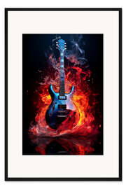 Gerahmter Kunstdruck Inferno Resonance