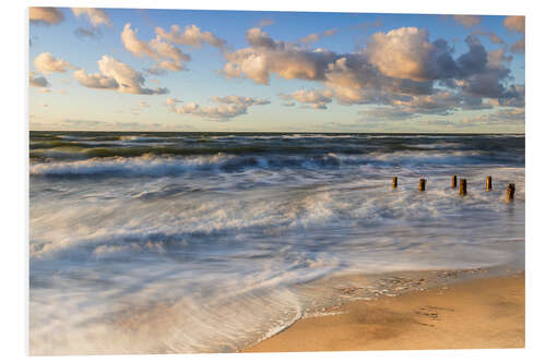 Hartschaumbild Herrlicher Tag am Meer