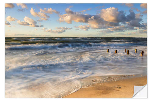 Naklejka na ścianę Wonderful Day by the Sea