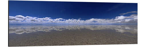 Alubild Spiegel für den Himmel - Uyuni-Salinen